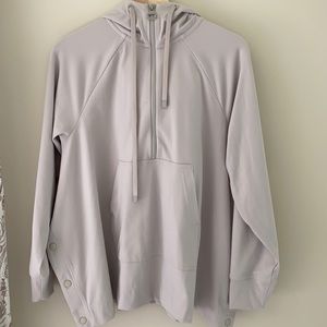 Athleta Hooded Half Zip Sweatshirt, size XXS